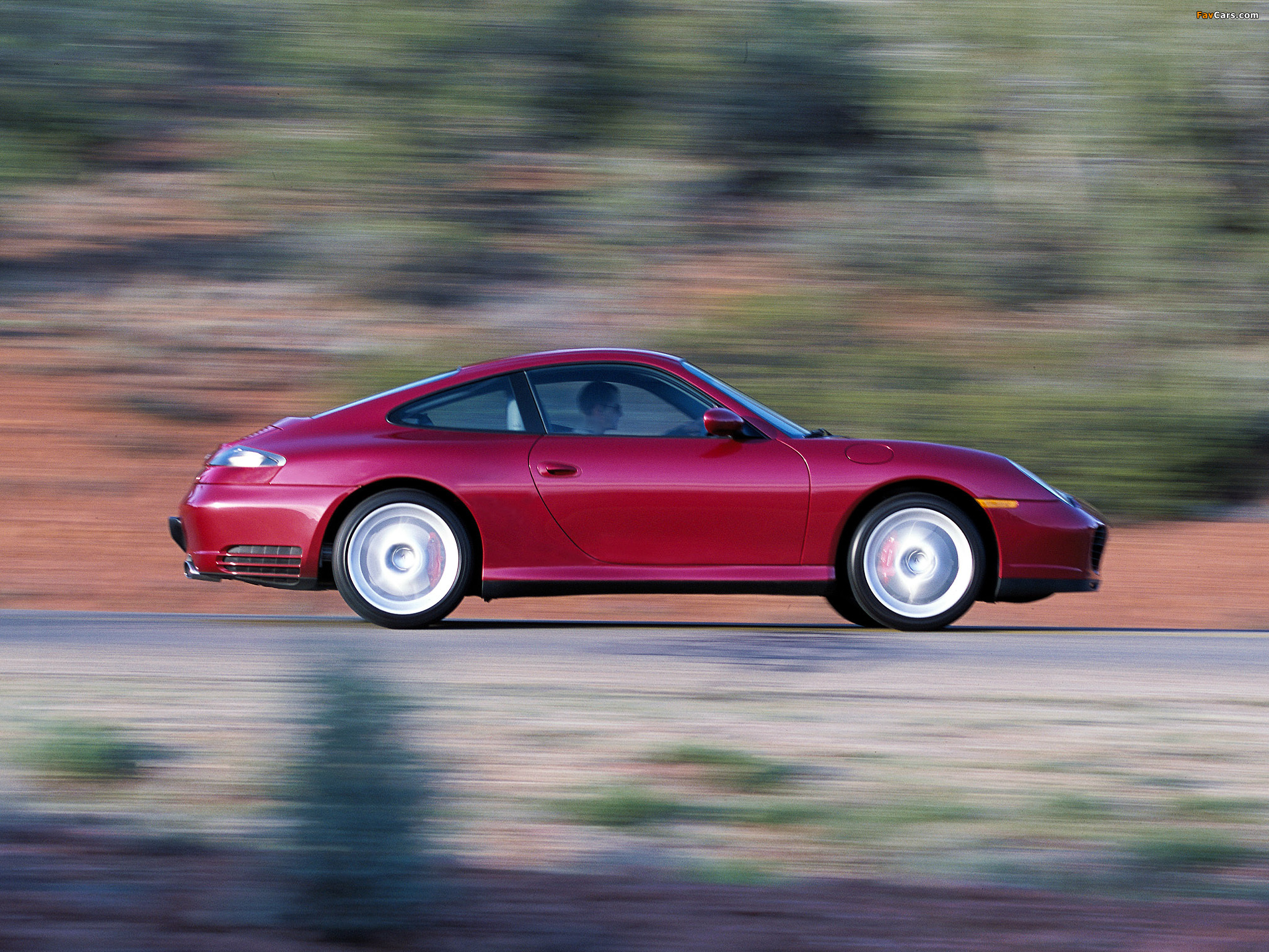 Porsche 911 Carrera 4S Coupe US-spec (996) 2001–04 wallpapers (2048 x 1536)