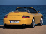 Porsche 911 Carrera 4 Cabriolet (996) 2001–04 wallpapers