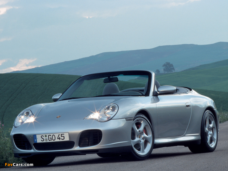 Porsche 911 Carrera 4S Cabriolet (996) 2004–05 images (800 x 600)