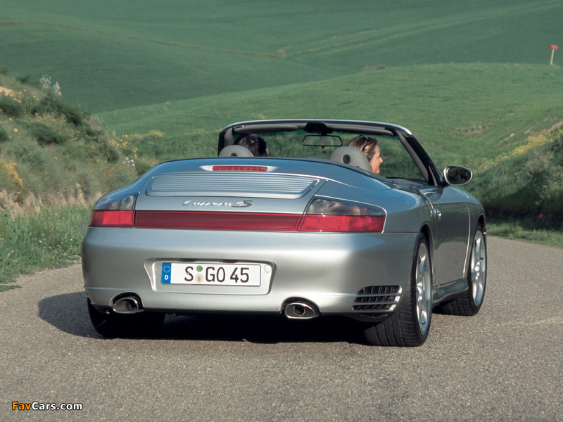 Porsche 911 Carrera 4S Cabriolet (996) 2004–05 images (800 x 600)