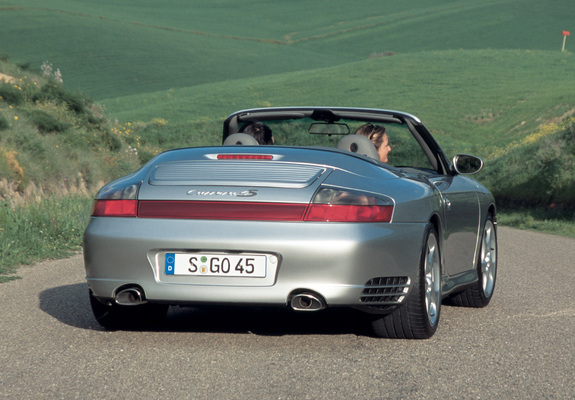 Porsche 911 Carrera 4S Cabriolet (996) 2004–05 images