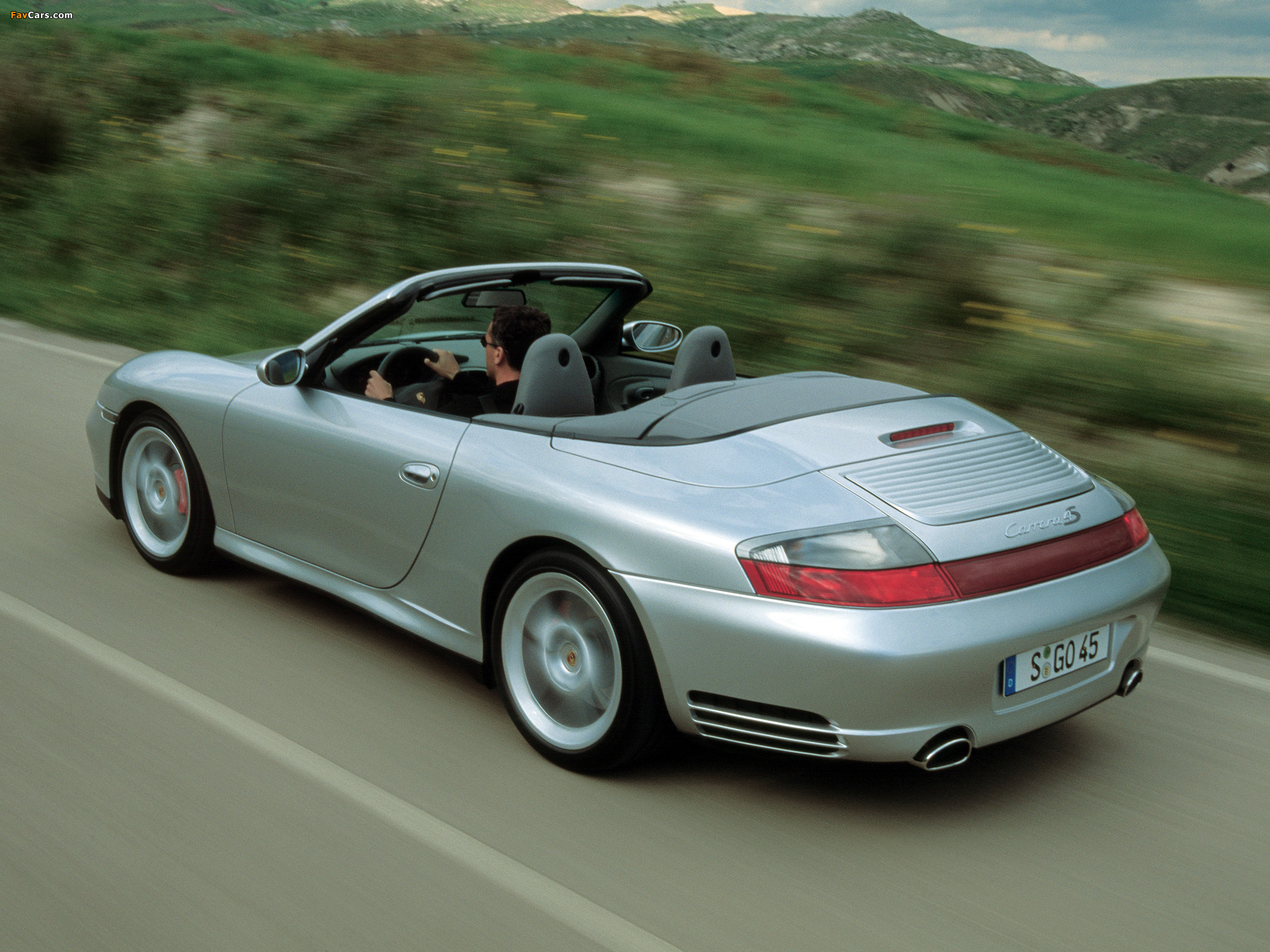 Porsche 911 Carrera 4S Cabriolet (996) 2004–05 photos (2048 x 1536)