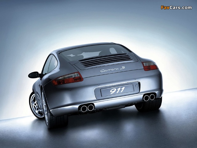 Porsche 911 Carrera S Coupe (997) 2005–08 images (640 x 480)