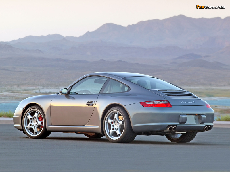 Porsche 911 Carrera S Coupe US-spec (997) 2005–08 images (800 x 600)