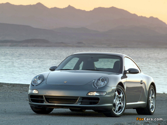 Porsche 911 Carrera S Coupe US-spec (997) 2005–08 photos (640 x 480)