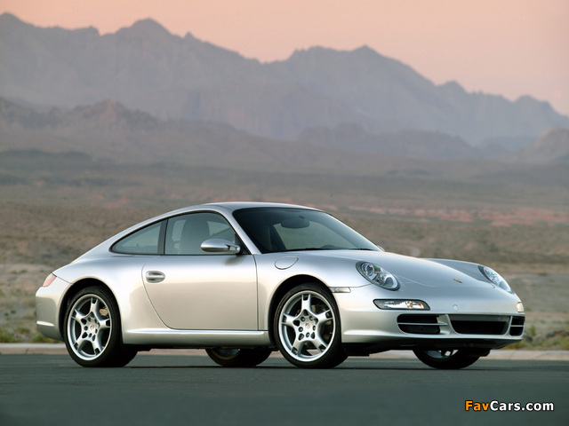 Porsche 911 Carrera Coupe US-spec (997) 2005–08 pictures (640 x 480)