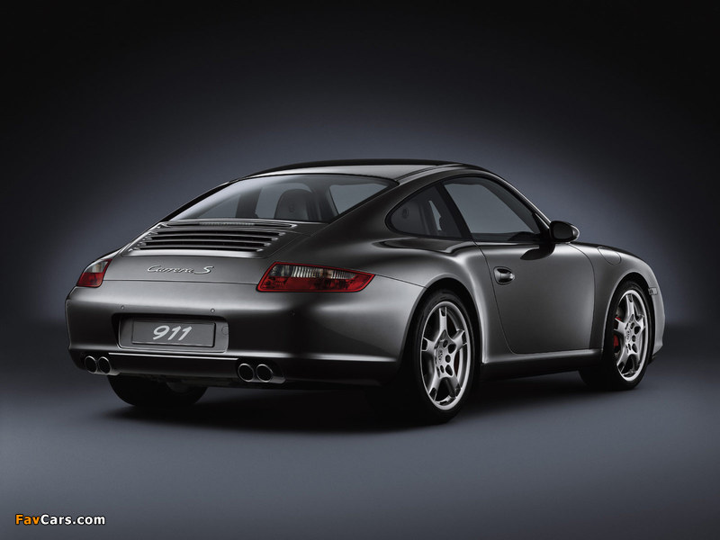 Porsche 911 Carrera S Coupe (997) 2005–08 pictures (800 x 600)