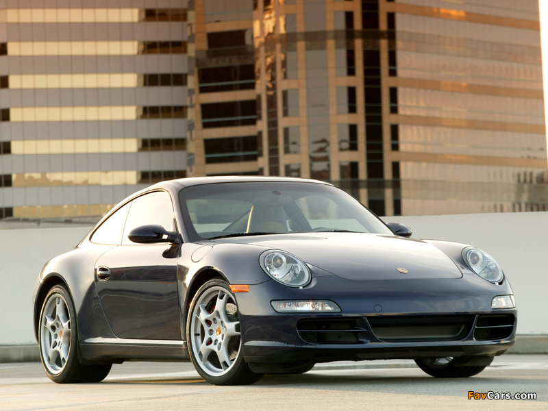 Porsche 911 Carrera S Coupe US-spec (997) 2005–08 pictures (800 x 600)