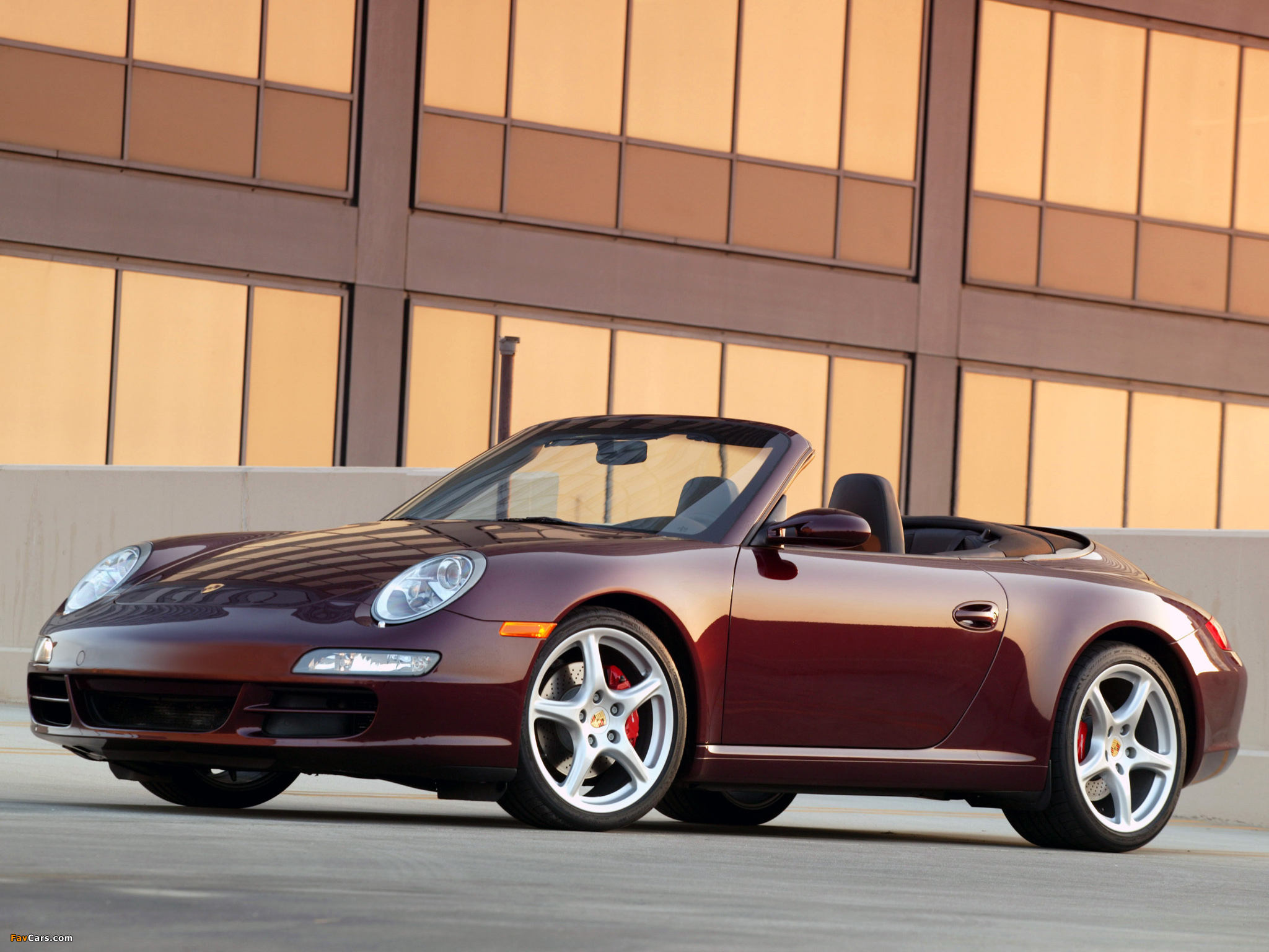 Porsche 911 Carrera S Cabriolet US-spec (997) 2005–08 pictures (2048 x 1536)