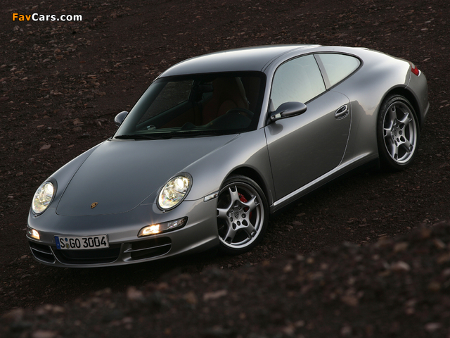 Porsche 911 Carrera 4S Coupe (997) 2006–08 images (640 x 480)