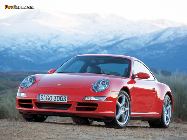 Porsche 911 Carrera 4 Coupe (997) 2006–08 images (640 x 480)