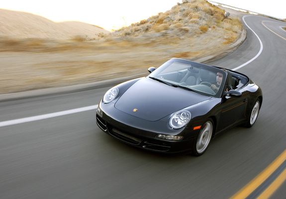 Porsche 911 Carrera 4S Cabriolet US-spec (997) 2006–08 images