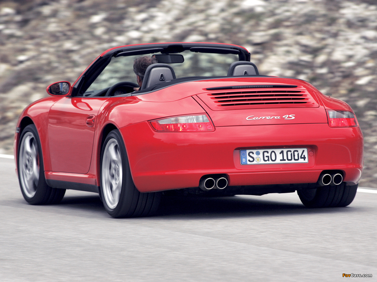 Porsche 911 Carrera 4S Cabriolet (997) 2006–08 photos (1280 x 960)