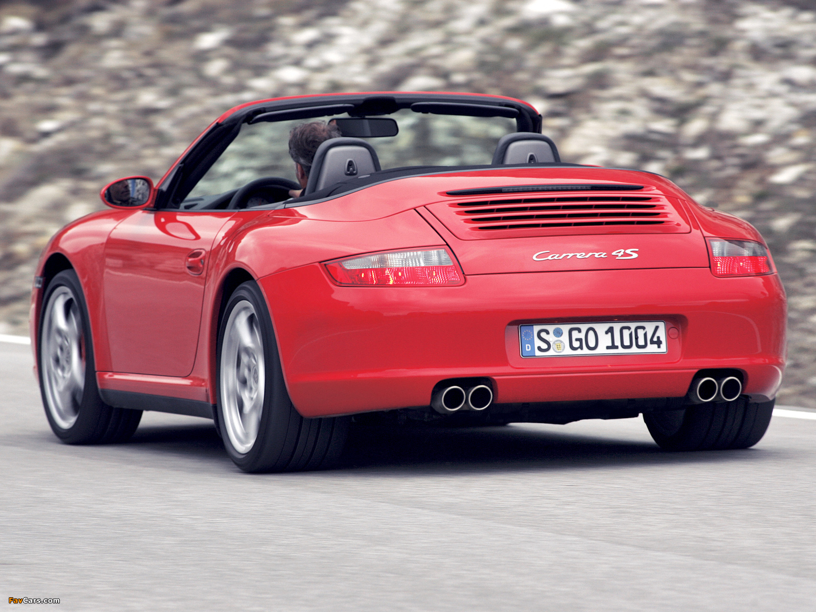 Porsche 911 Carrera 4S Cabriolet (997) 2006–08 photos (1600 x 1200)