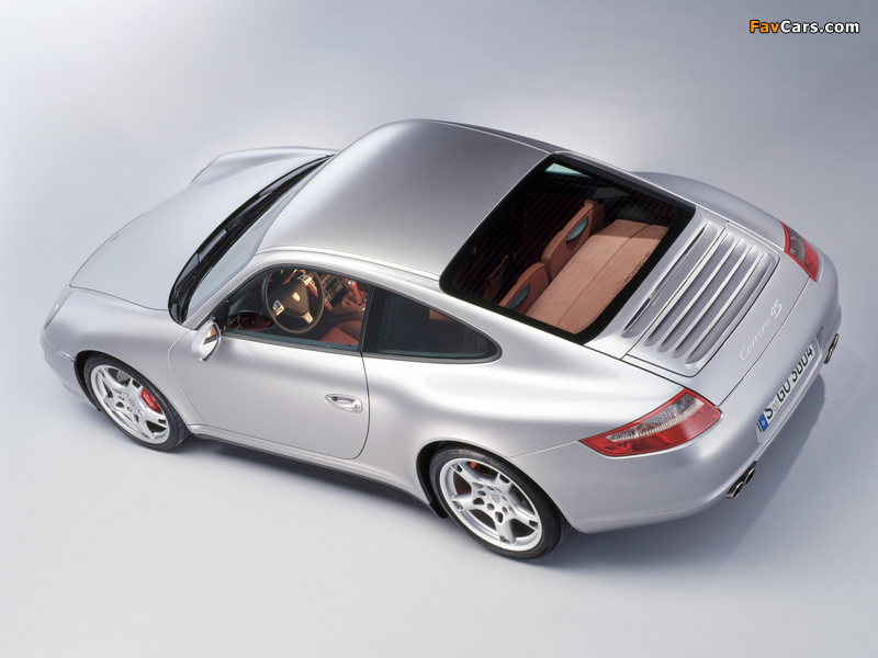 Porsche 911 Carrera 4S Coupe (997) 2006–08 photos (800 x 600)