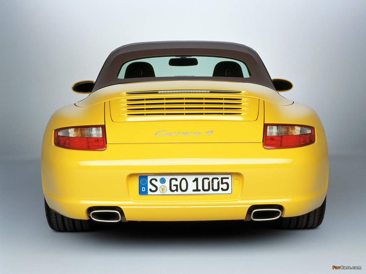 Porsche 911 Carrera 4 Cabriolet (997) 2006–08 photos (1280 x 960)