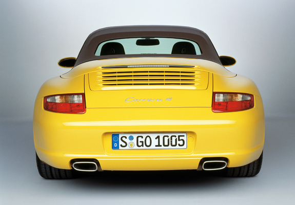 Porsche 911 Carrera 4 Cabriolet (997) 2006–08 photos