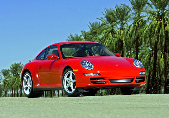 Porsche 911 Carrera 4 Coupe US-spec (997) 2006–08 photos