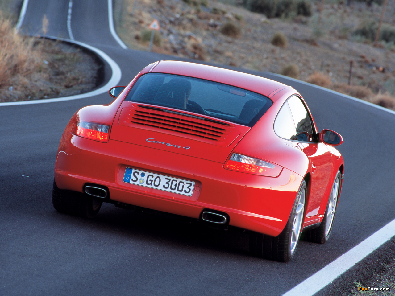 Porsche 911 Carrera 4 Coupe (997) 2006–08 photos (1280 x 960)