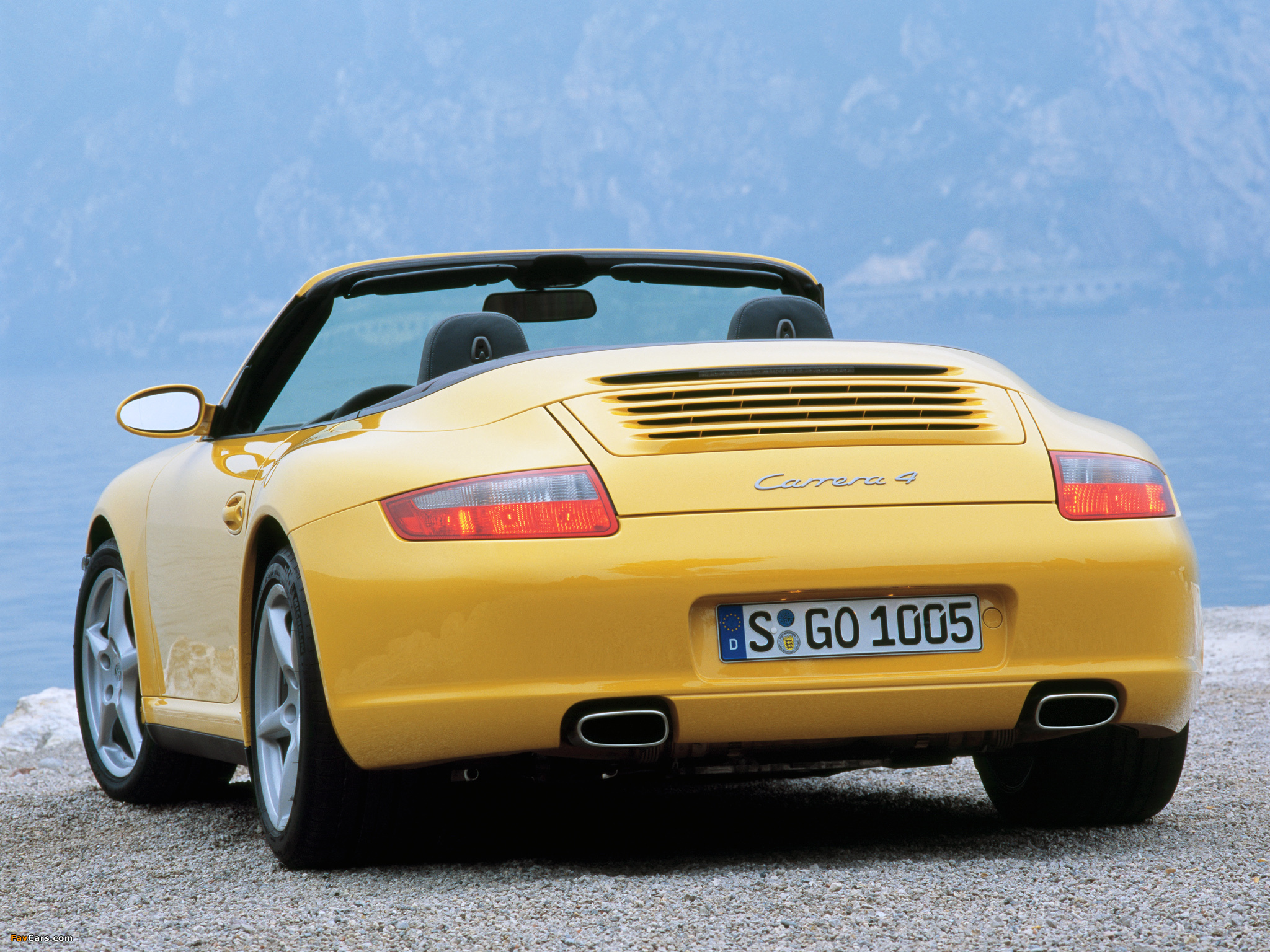 Porsche 911 Carrera 4 Cabriolet (997) 2006–08 pictures (2048 x 1536)