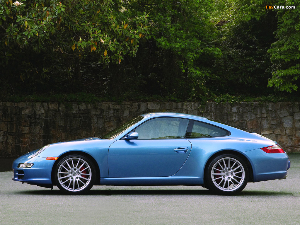 Porsche 911 Carrera S Club Coupe (997) 2006 pictures (1024 x 768)