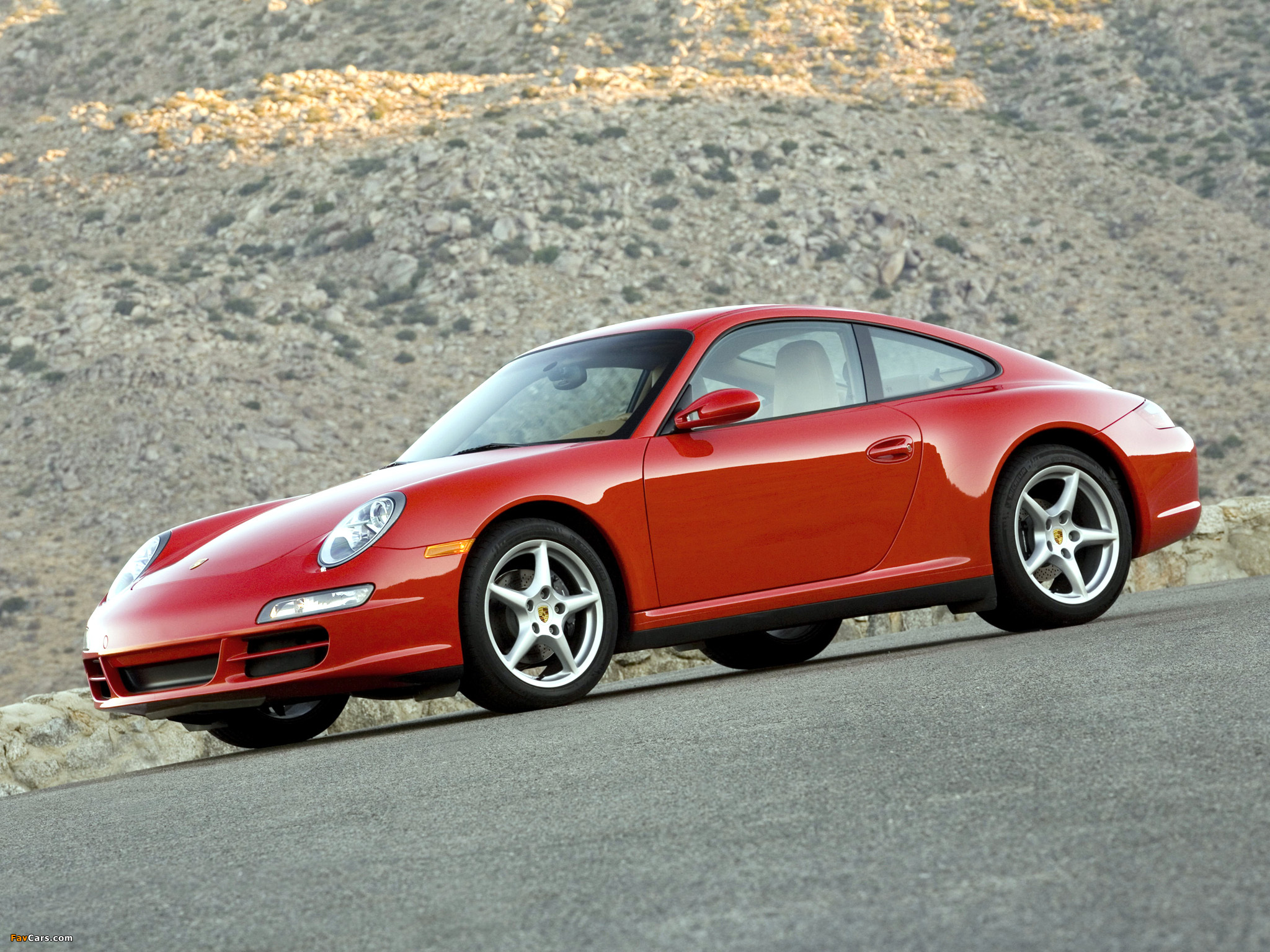 Porsche 911 Carrera 4 Coupe US-spec (997) 2006–08 pictures (2048 x 1536)