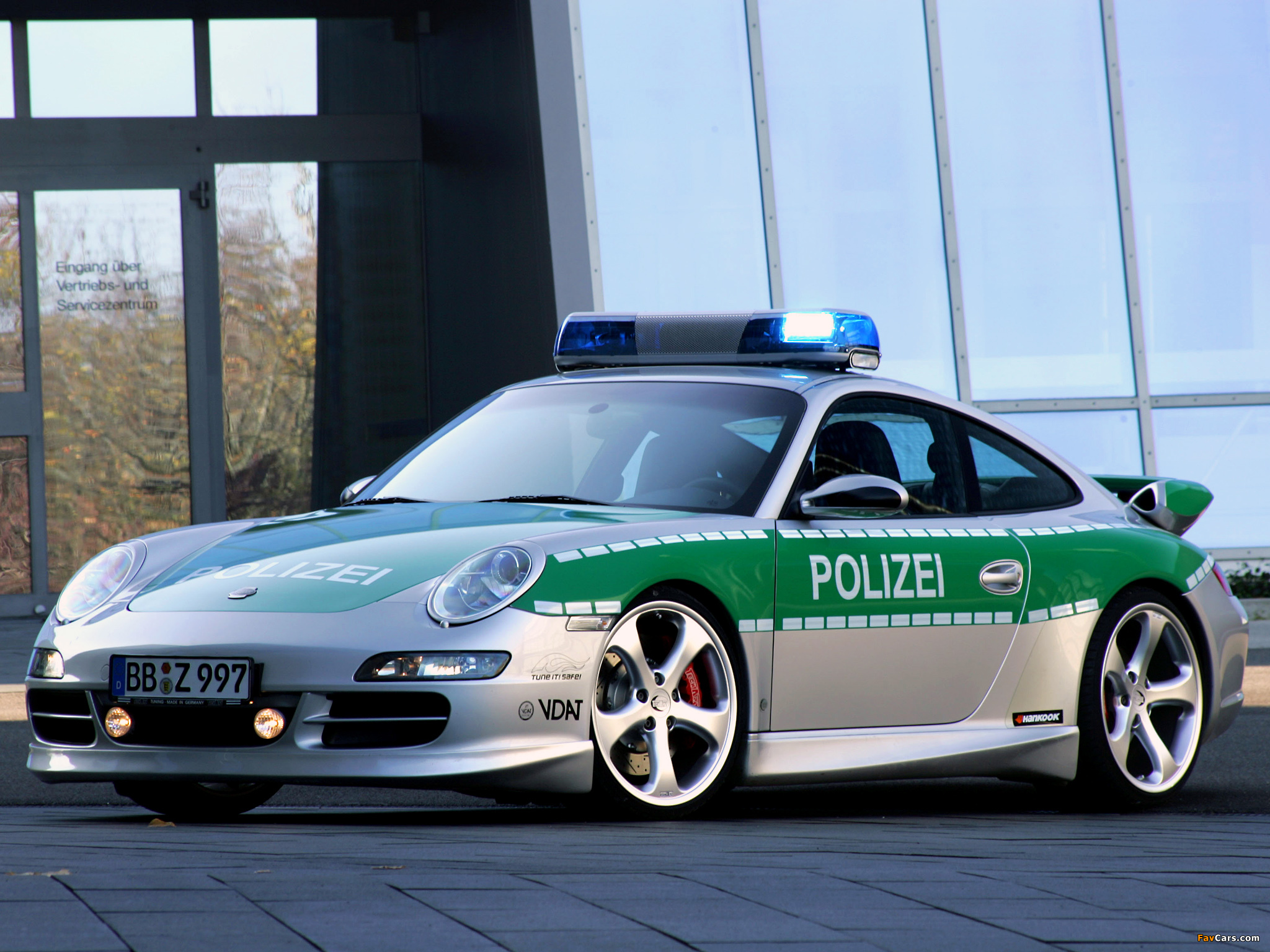 TechArt Porsche 911 Carrera S Polizei (997) 2007 wallpapers (2048 x 1536)