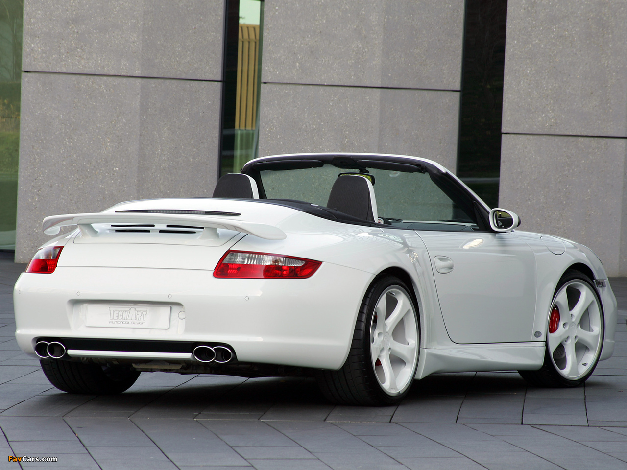 TechArt Porsche 911 Carrera 4S Cabriolet (997) 2007–08 wallpapers (1280 x 960)