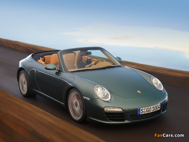 Porsche 911 Carrera S Cabriolet (997) 2008–11 images (640 x 480)