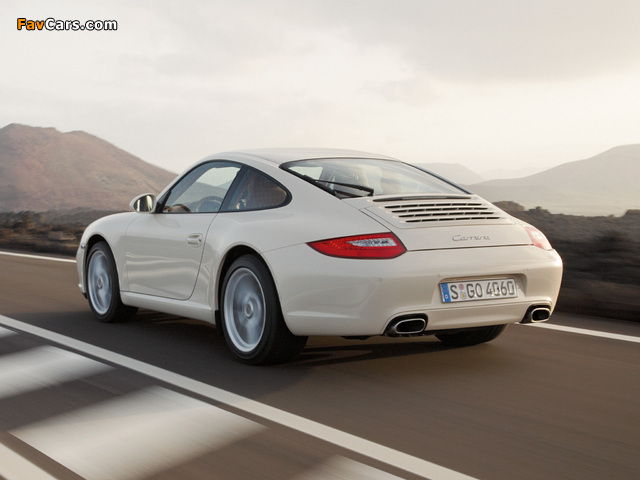 Porsche 911 Carrera Coupe (997) 2008–11 images (640 x 480)