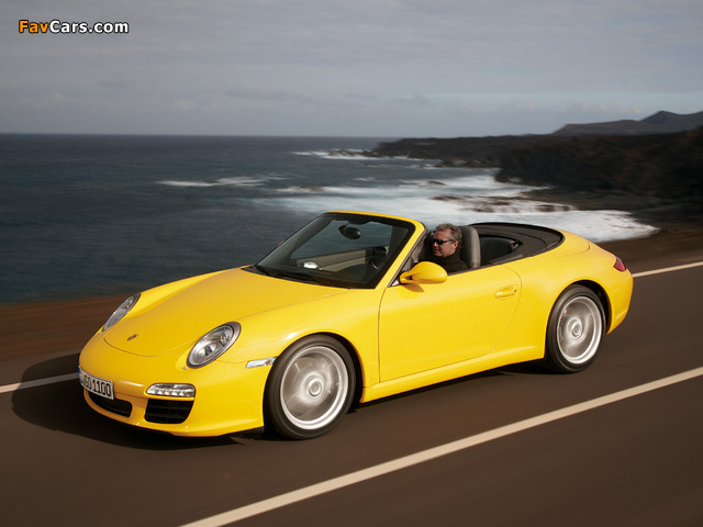 Porsche 911 Carrera Cabriolet (997) 2008–11 photos (640 x 480)