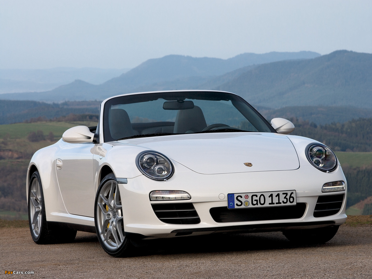 Porsche 911 Carrera 4S Cabriolet (997) 2008–12 pictures (1280 x 960)