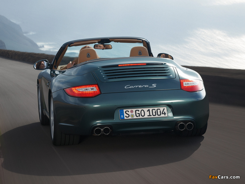 Porsche 911 Carrera S Cabriolet (997) 2008–11 pictures (800 x 600)