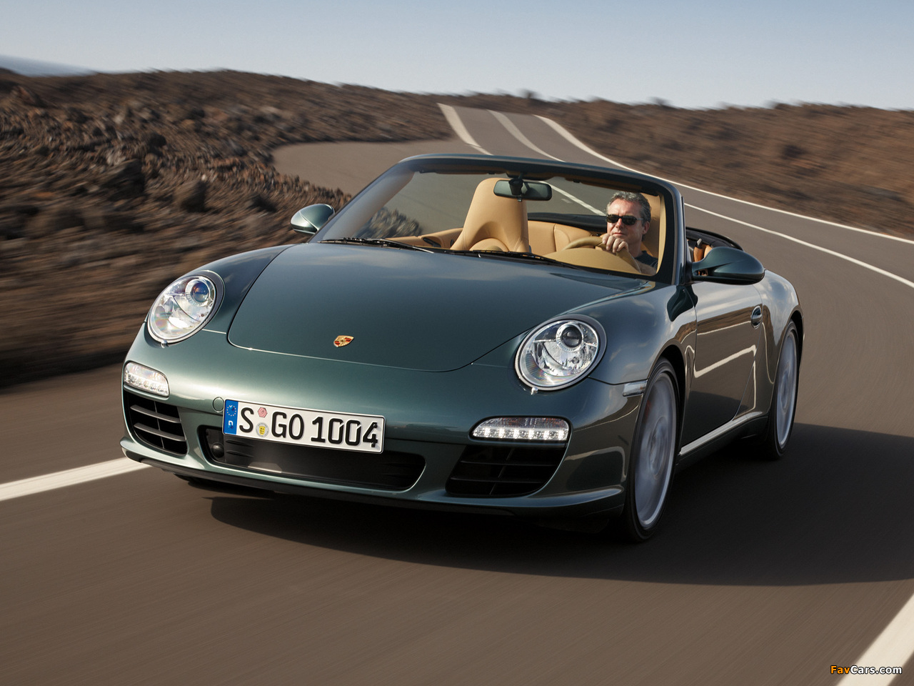 Porsche 911 Carrera S Cabriolet (997) 2008–11 wallpapers (1280 x 960)