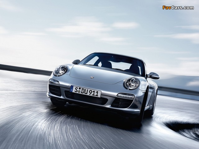 Porsche 911 Carrera Coupe (997) 2008–11 wallpapers (640 x 480)