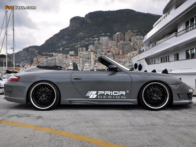 Prior-Design Porsche 911 Carrera PD3 Cabrio (996) 2009–11 images (640 x 480)