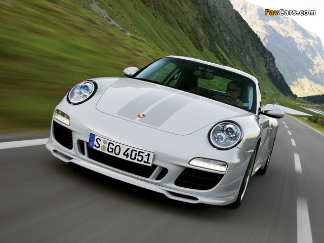 Porsche 911 Sport Classic (997) 2009 wallpapers (640 x 480)