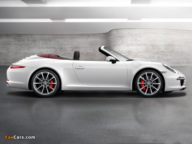 Porsche 911 Carrera S Cabriolet (991) 2011 images (640 x 480)