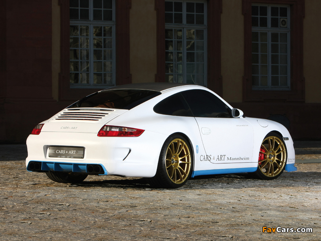 Cars & Art Porsche 911 Carrera 4S Coupe Pretty Boy (997) 2011 images (640 x 480)