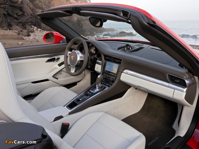 Porsche 911 Carrera S Cabriolet (991) 2011 images (640 x 480)