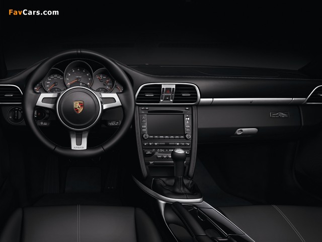 Porsche 911 Cabriolet Black Edition (997) 2011–12 images (640 x 480)