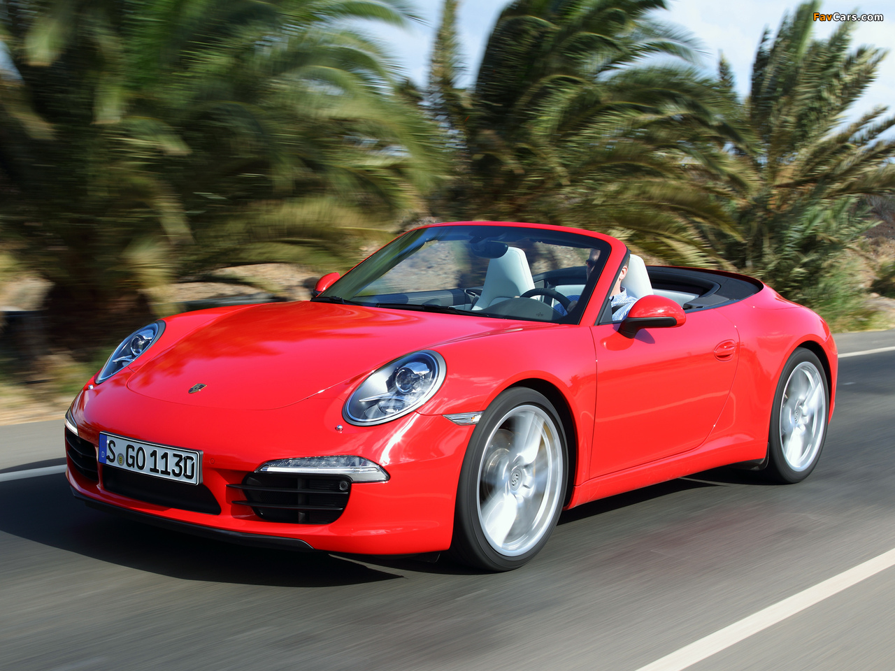 Porsche 911 Carrera Cabriolet (991) 2011 images (1280 x 960)