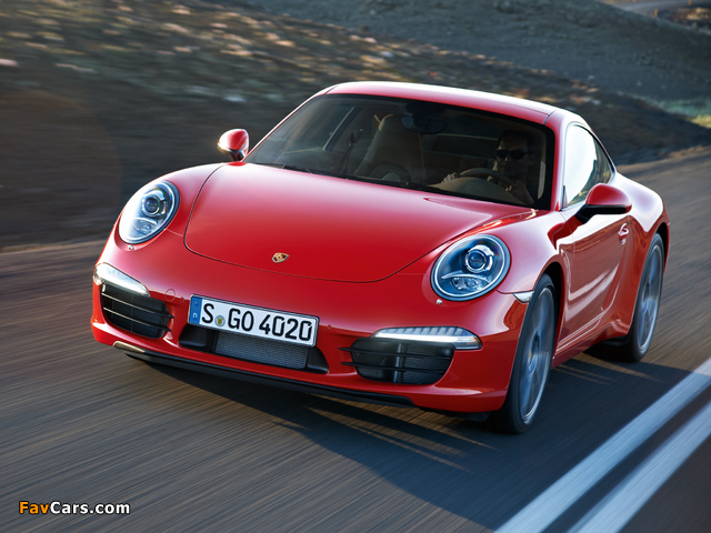 Porsche 911 Carrera Coupe (991) 2011 images (640 x 480)