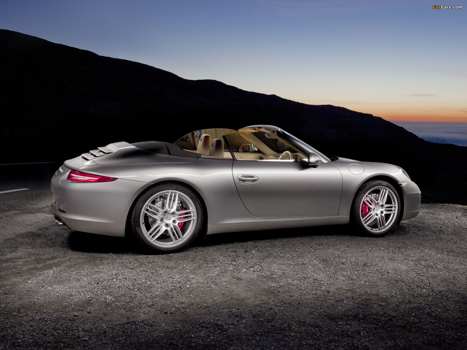 Porsche 911 Carrera S Cabriolet UK-spec (991) 2011 photos (1600 x 1200)