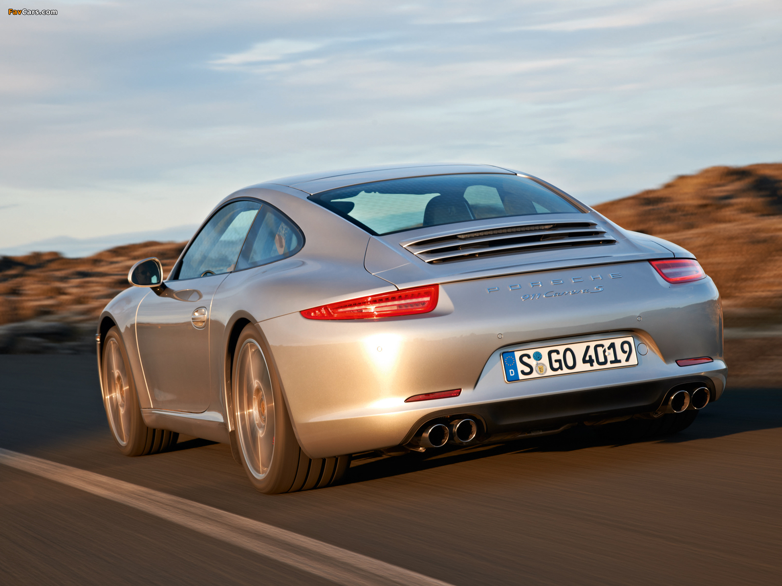 Porsche 911 Carrera S Coupe (991) 2011 photos (1600 x 1200)