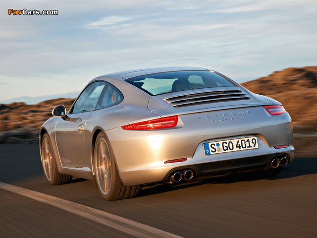 Porsche 911 Carrera S Coupe (991) 2011 photos (640 x 480)