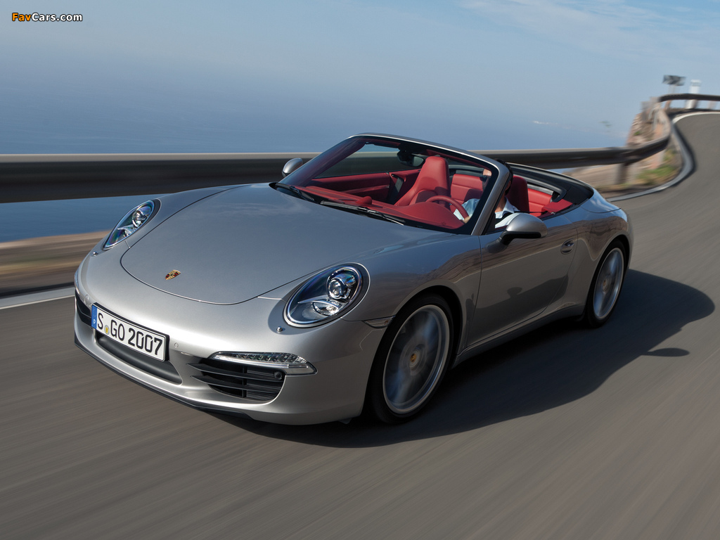 Porsche 911 Carrera Cabriolet (991) 2011 photos (1024 x 768)