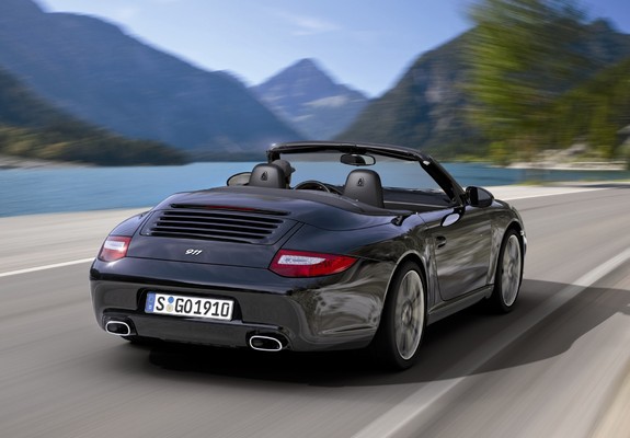 Porsche 911 Cabriolet Black Edition (997) 2011–12 photos