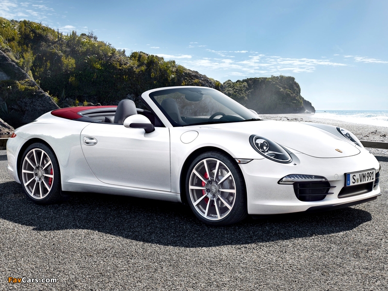 Porsche 911 Carrera S Cabriolet (991) 2011 pictures (800 x 600)