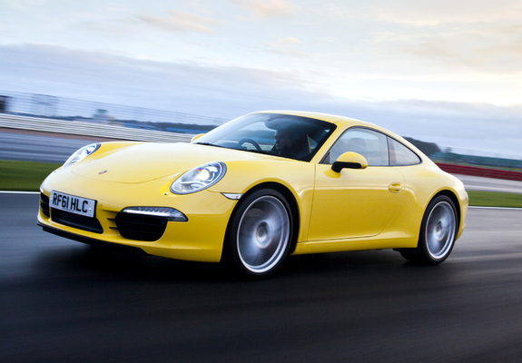 Porsche 911 Carrera S Coupe UK-spec (991) 2011 pictures